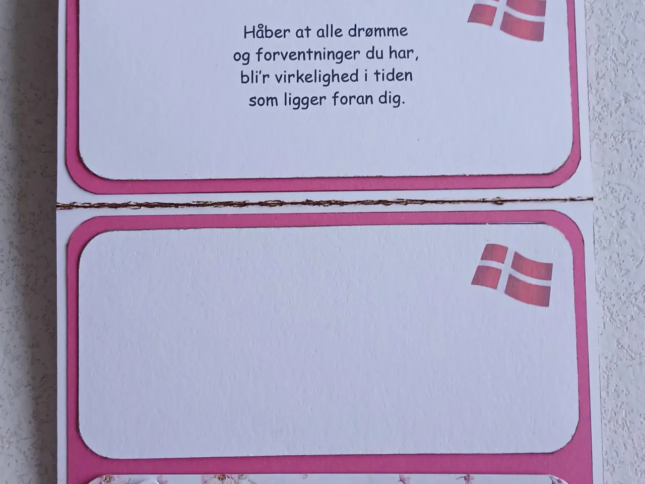 Billede 9 - Konfirmationskort til piger sælges.