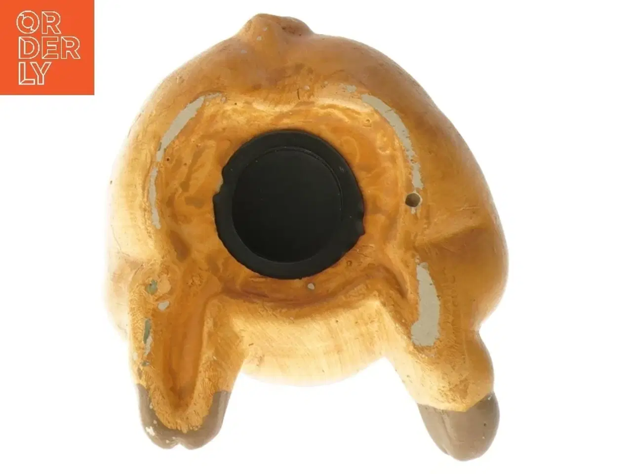 Billede 4 - Sparegris med blå halsbånd (str. 17 cm)