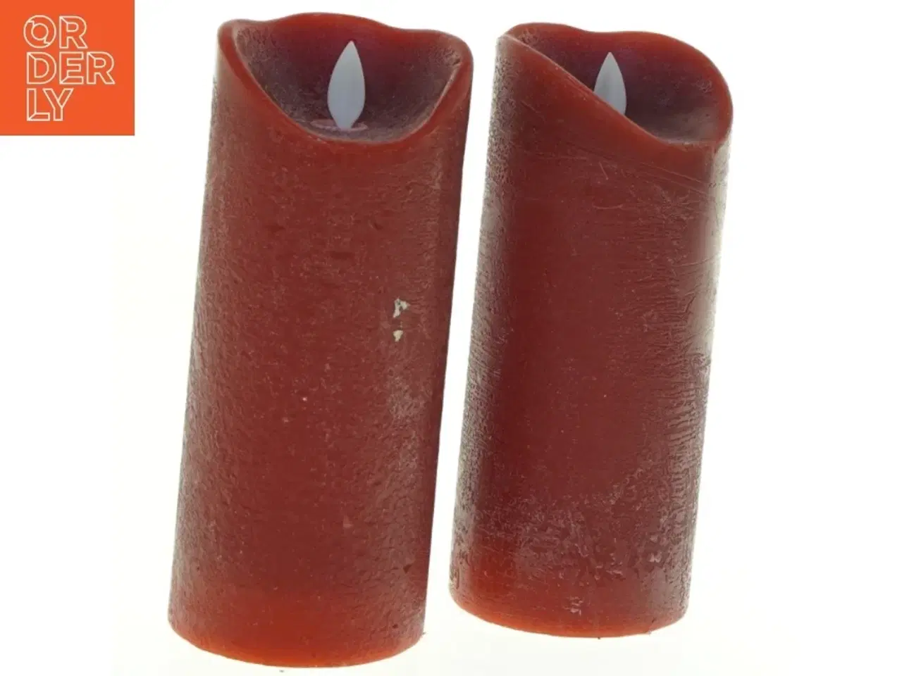 Billede 1 - LED vokslys sæt (str. 18 x, 7 cm)