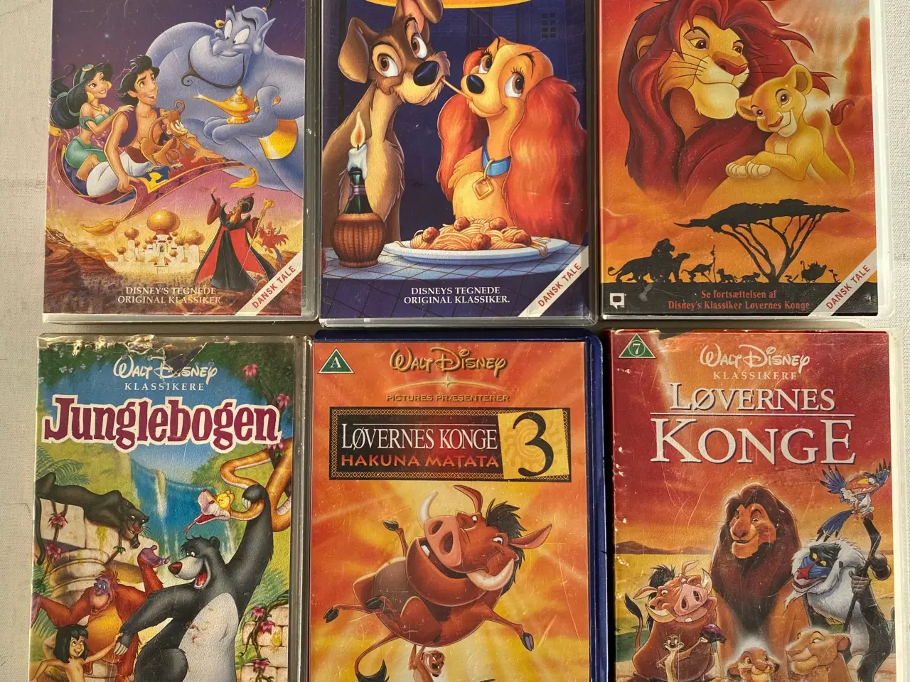 Billede 1 - 6 VHS Disney film klassikere