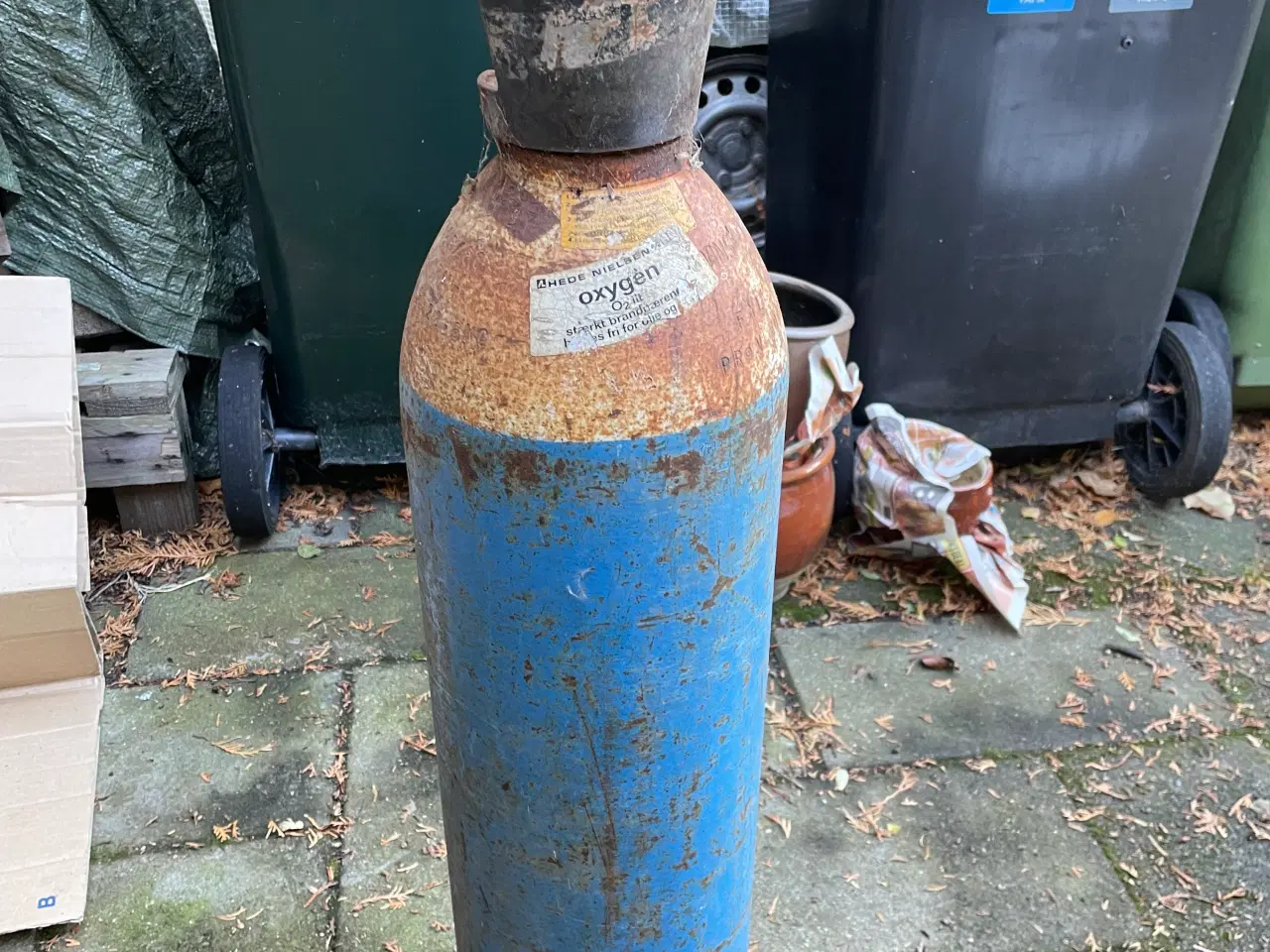 Billede 4 - Svejsegas - 1,10 cm høj fyldt 