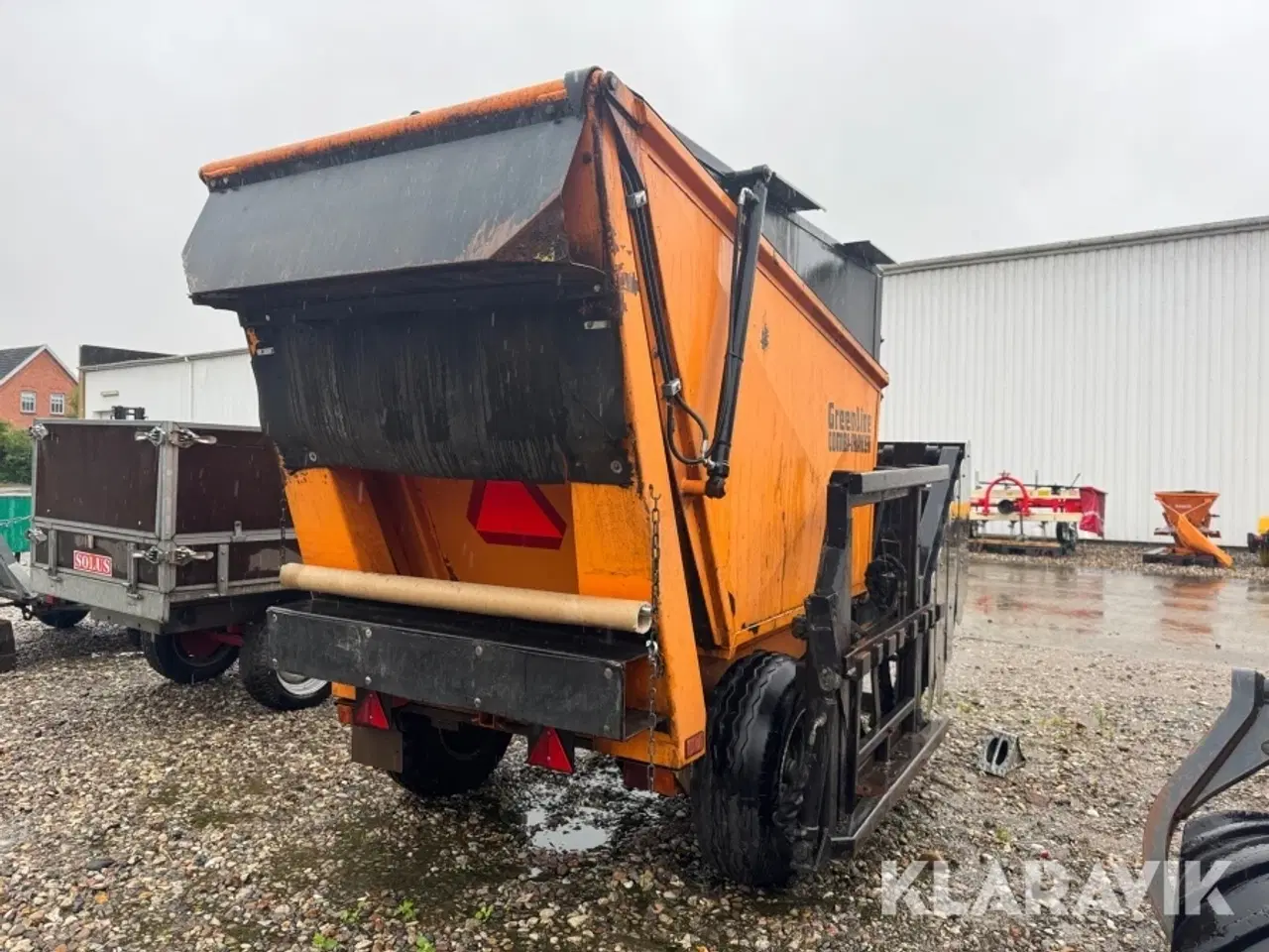 Billede 3 - Renovationsvogn Greenliner Combi-Trailer 495
