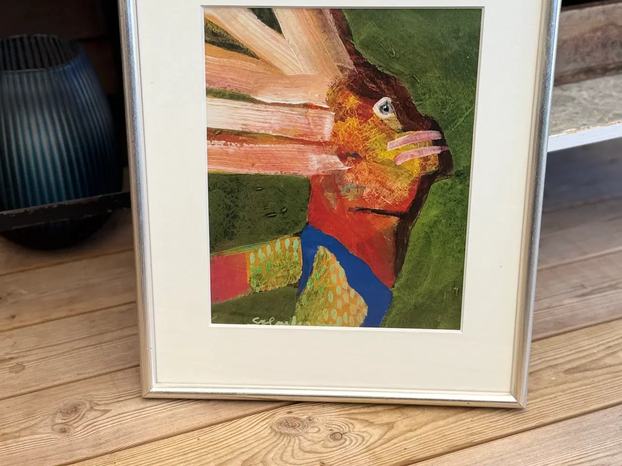 Billede 1 - Litografi af Leif Sylvester