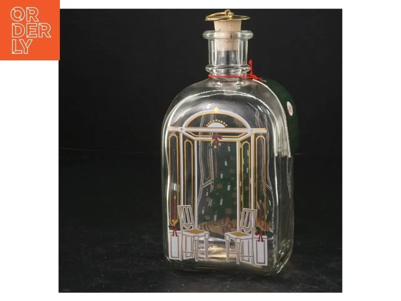 Billede 2 - Holmegaard juleflaske 1985 (str. 18x9x7 cm)