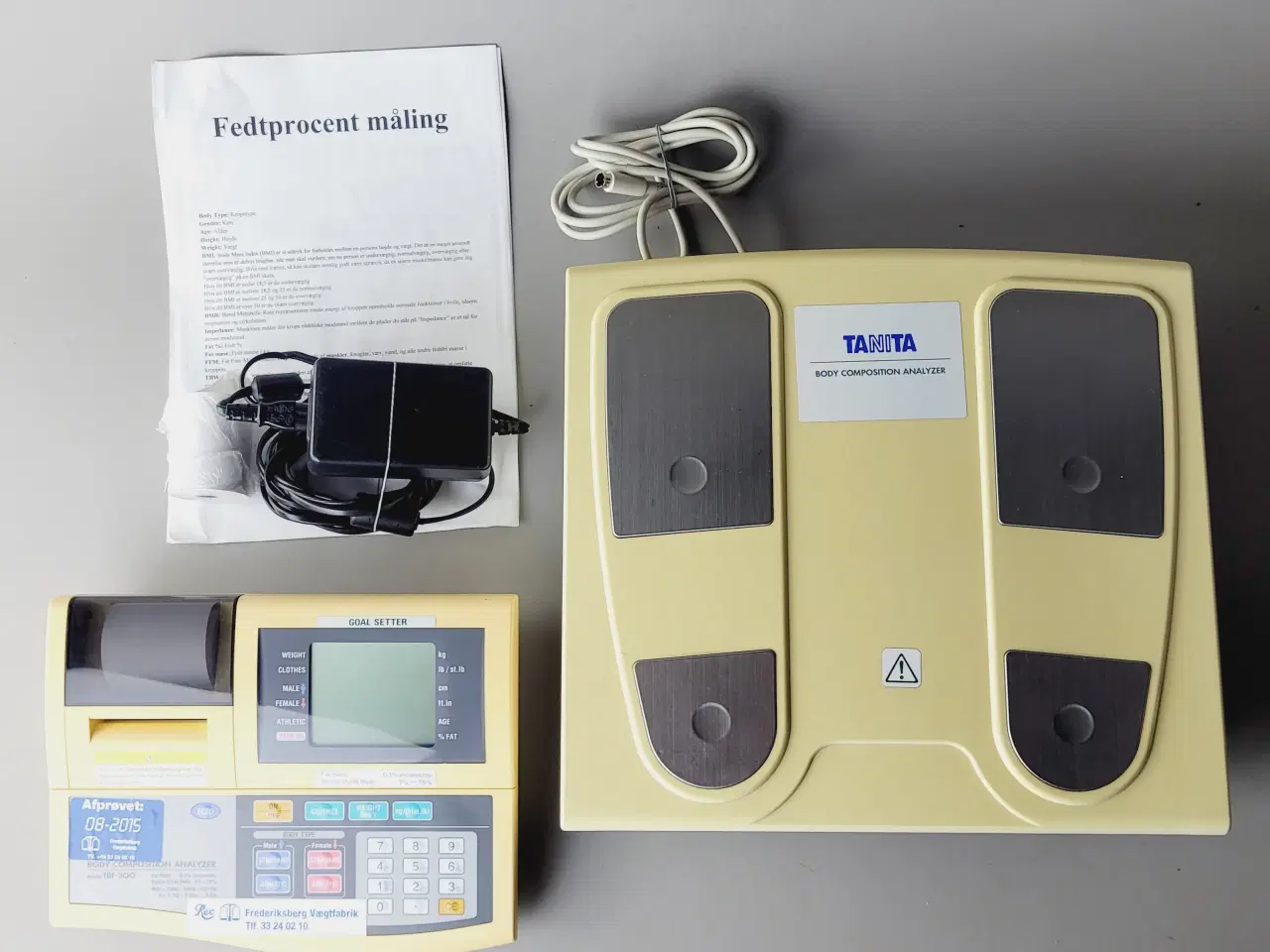 Billede 1 - ⭐️· 🤩 Tanita TBF-300 Professionel Kropsanalysevæg