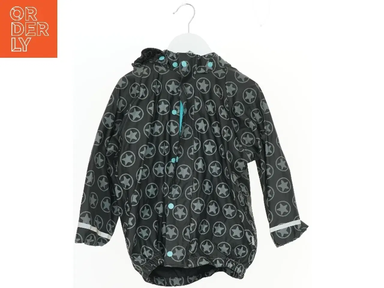 Billede 1 - Børns Regnjakke med Stjernemønster (str. 110)
