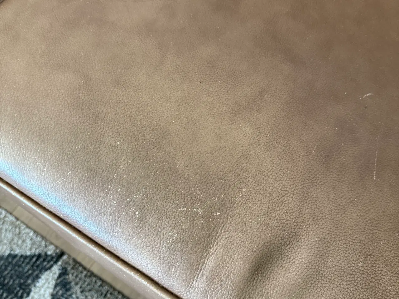 Billede 4 - Sofa, 3 ps, brun læder