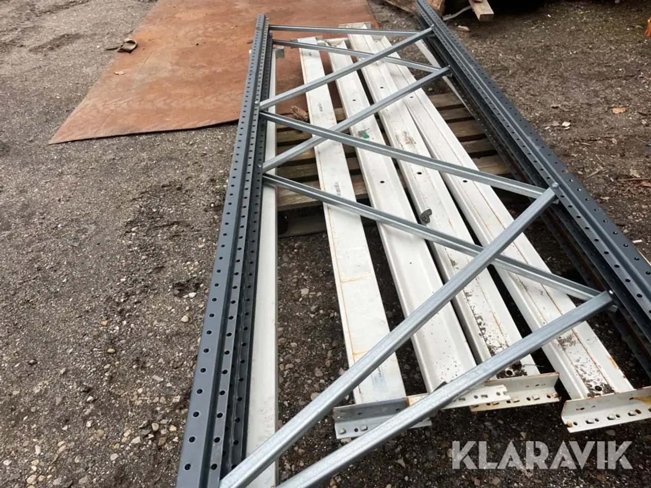 Billede 11 - Pallereol med 3 hylder