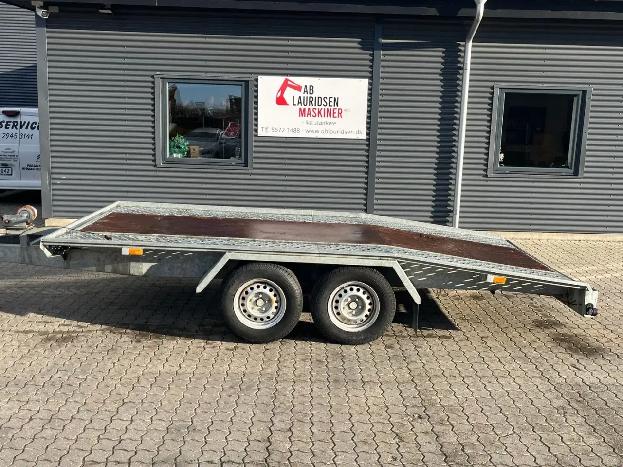 Billede 1 - Gewe l3500 2700kg autotrailer