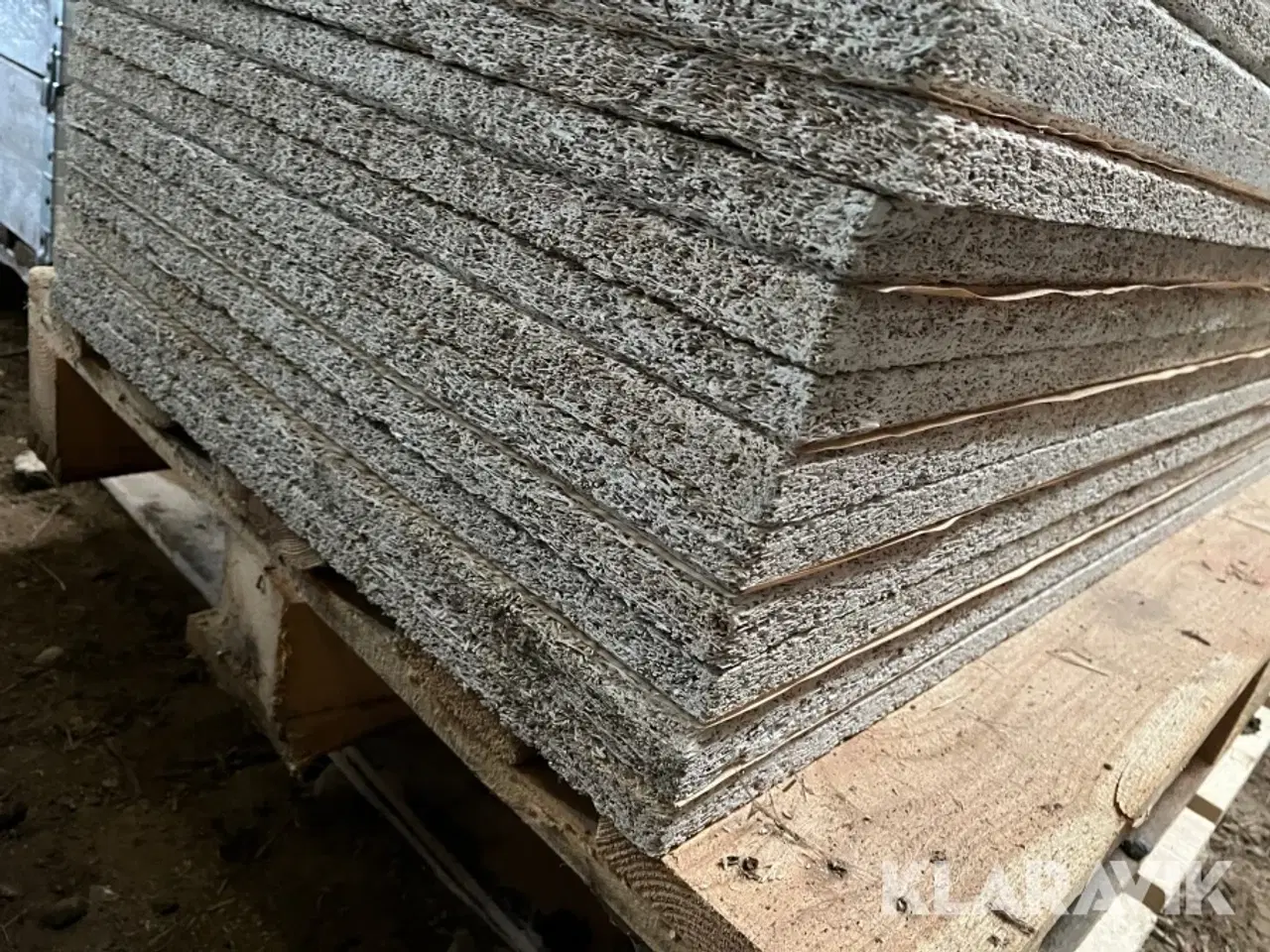 Billede 6 - Loftplader Træbeton hvid / fin - 16 styk