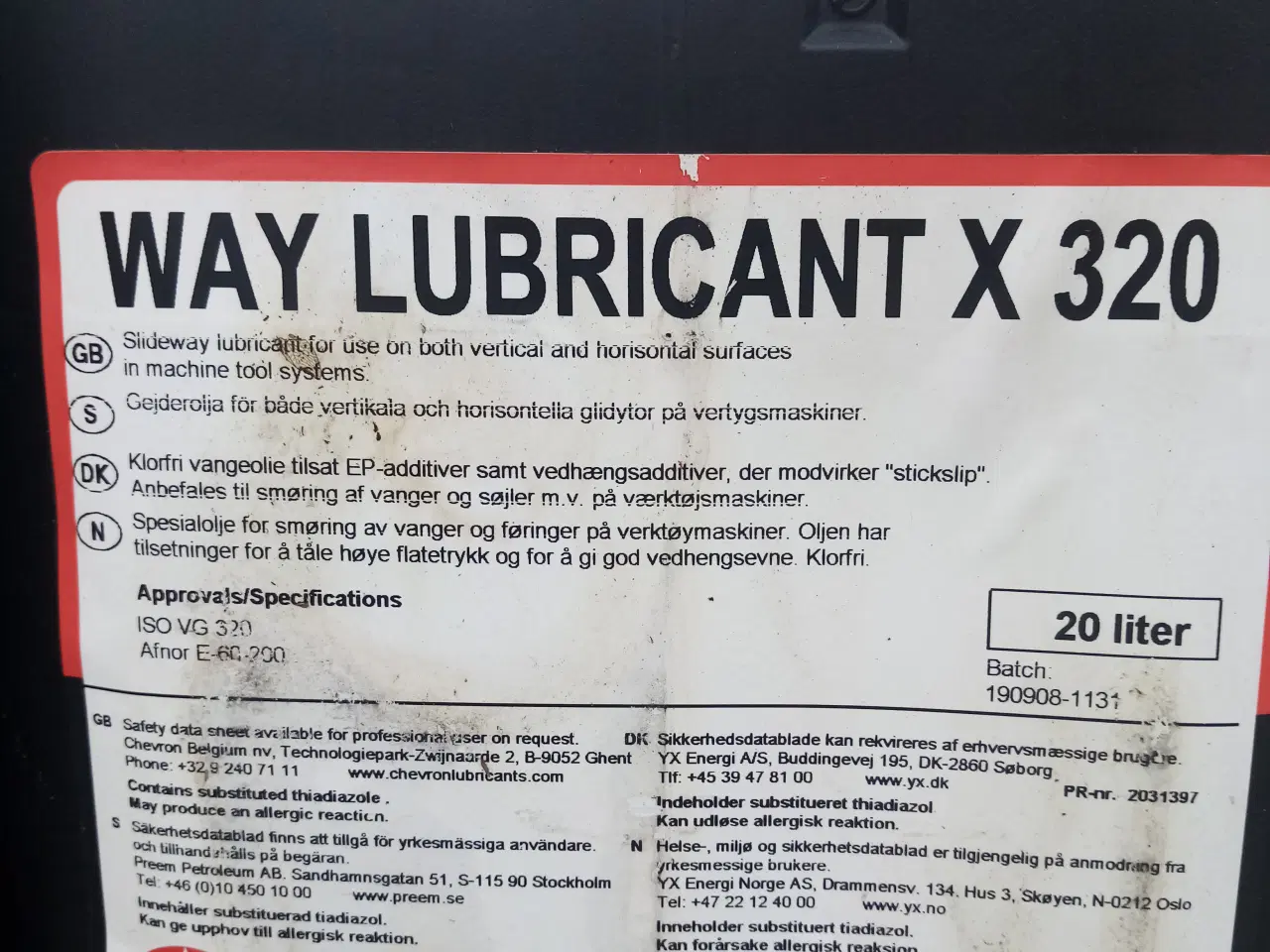 Billede 3 - Leje fedt og vange olie 