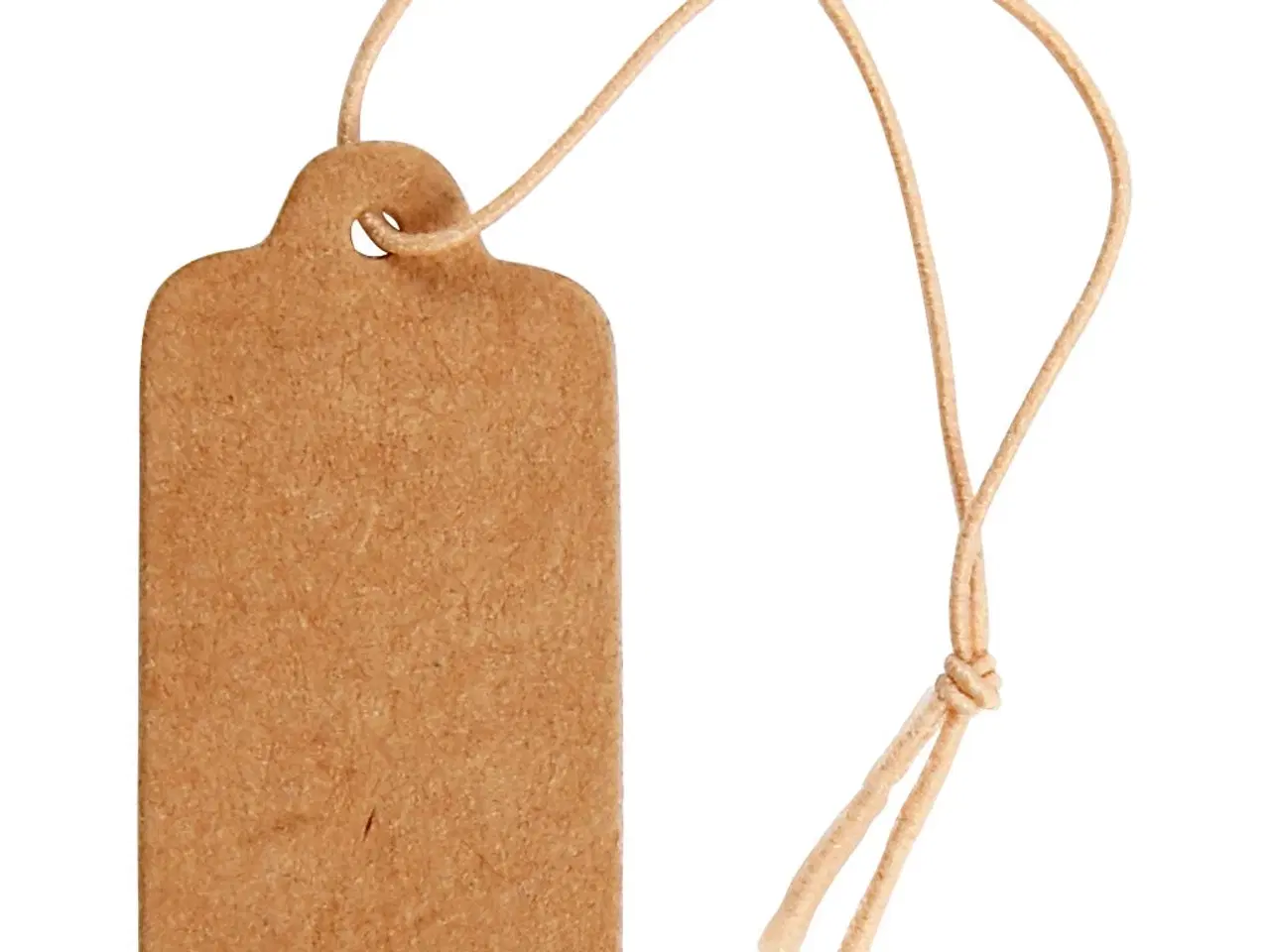 Billede 1 - Lys brune mærkater 15x30 mm - 100 stk. i pakke