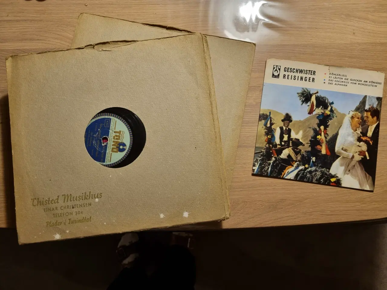 Billede 1 - Gamle lakplader