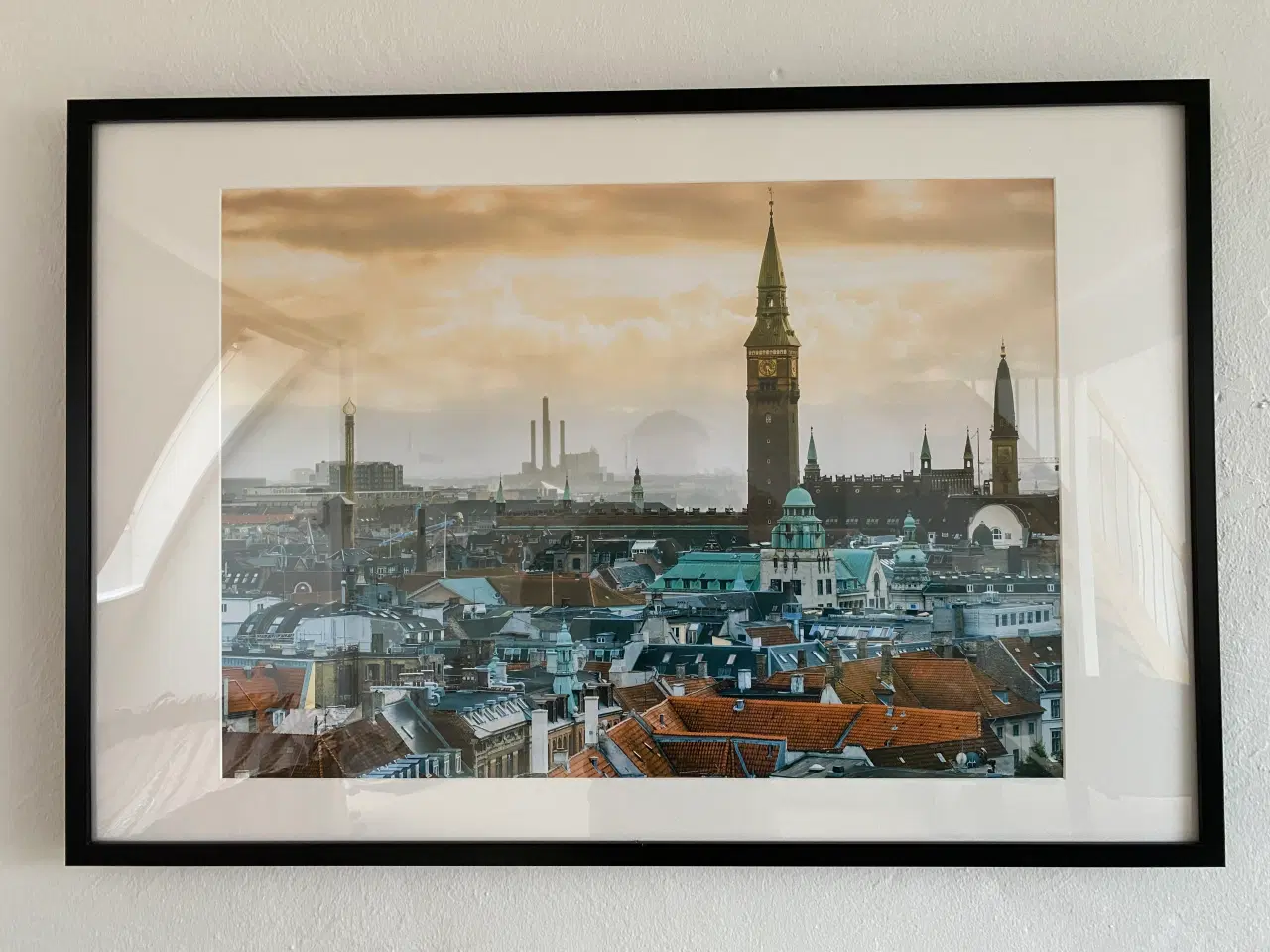 Billede 1 - Billedramme med motiv 100 x 70cm