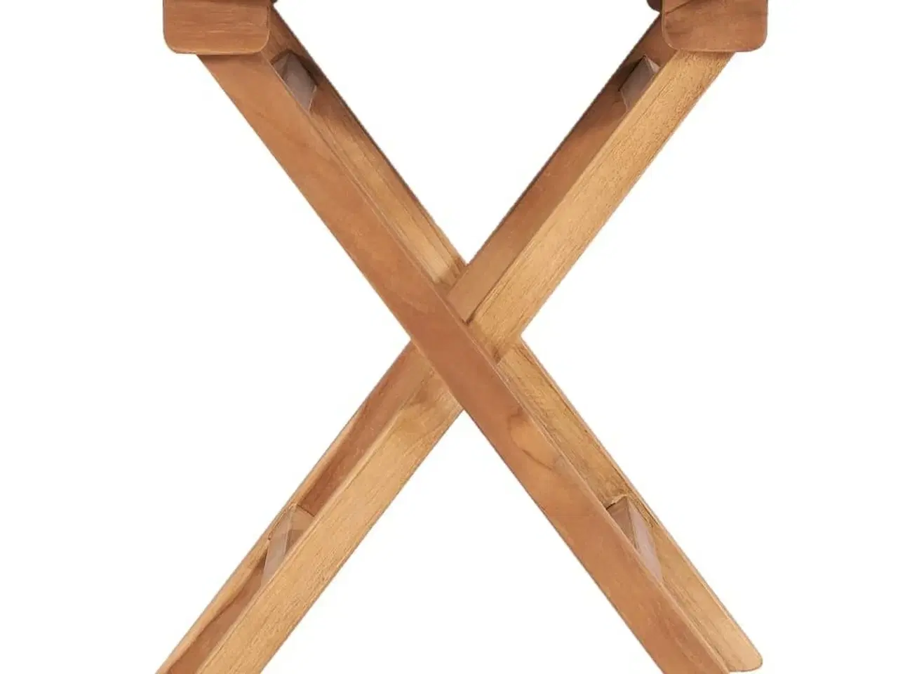 Billede 3 - Foldbart havebord 45 cm massivt teaktræ