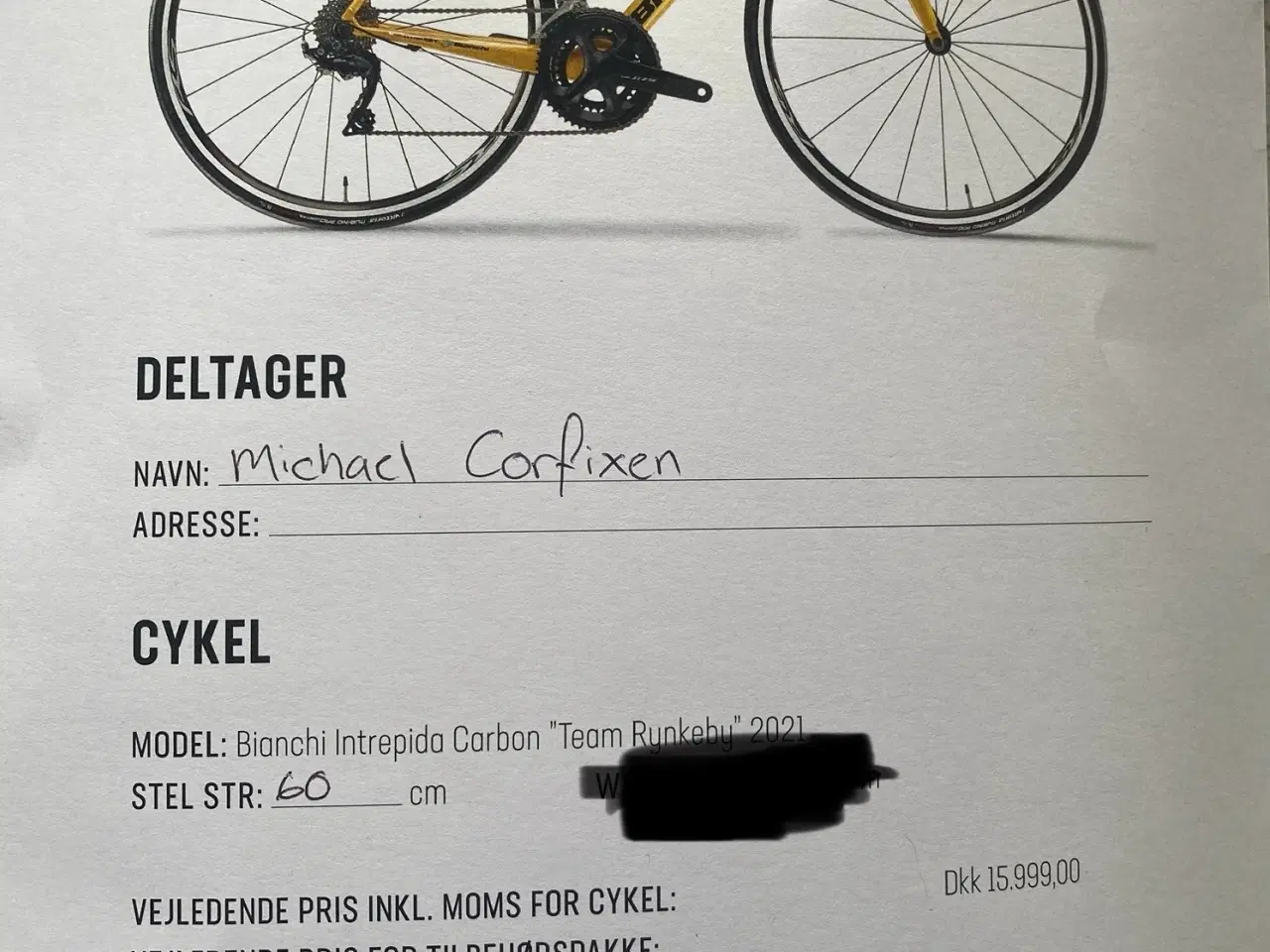 Billede 3 - Racercykel Team Rynkeby 2021 str. 60