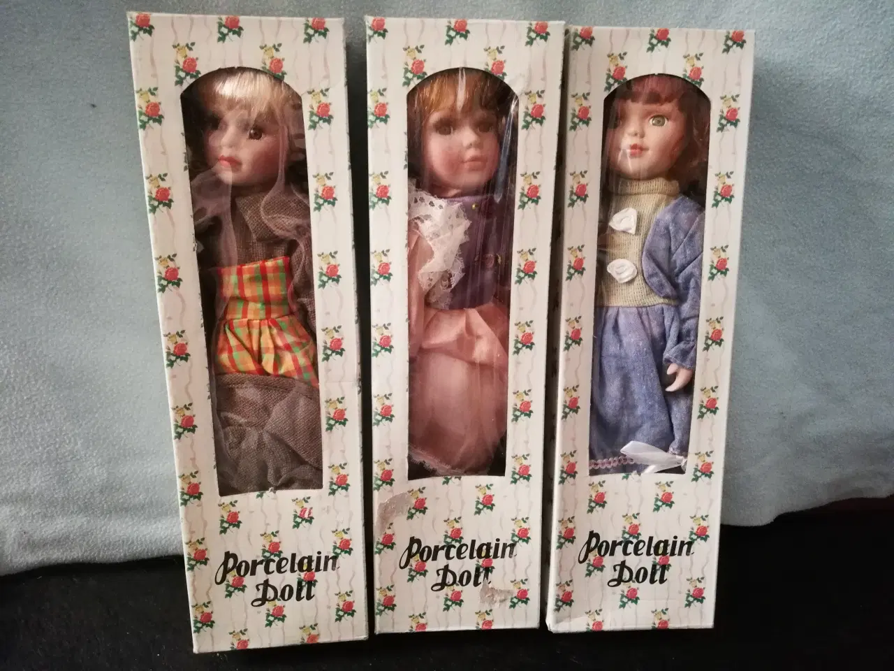 Billede 12 - 3 smukke Porcelænsdukker/Samleobjekter.