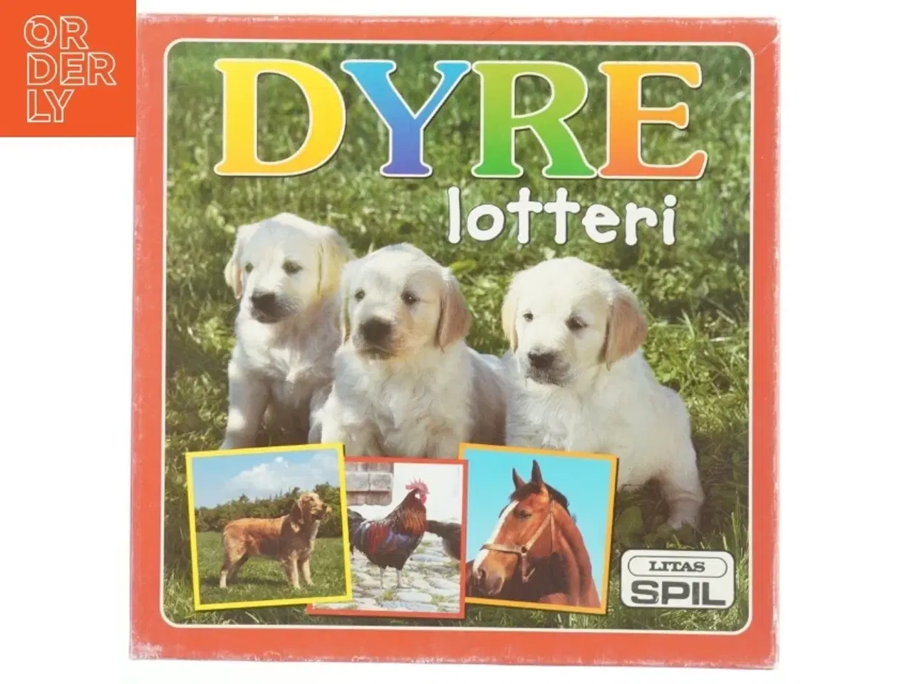 Billede 5 - Dyre Lotteri Brætspil fra Litas Spil (str. 22,5x5 cm)