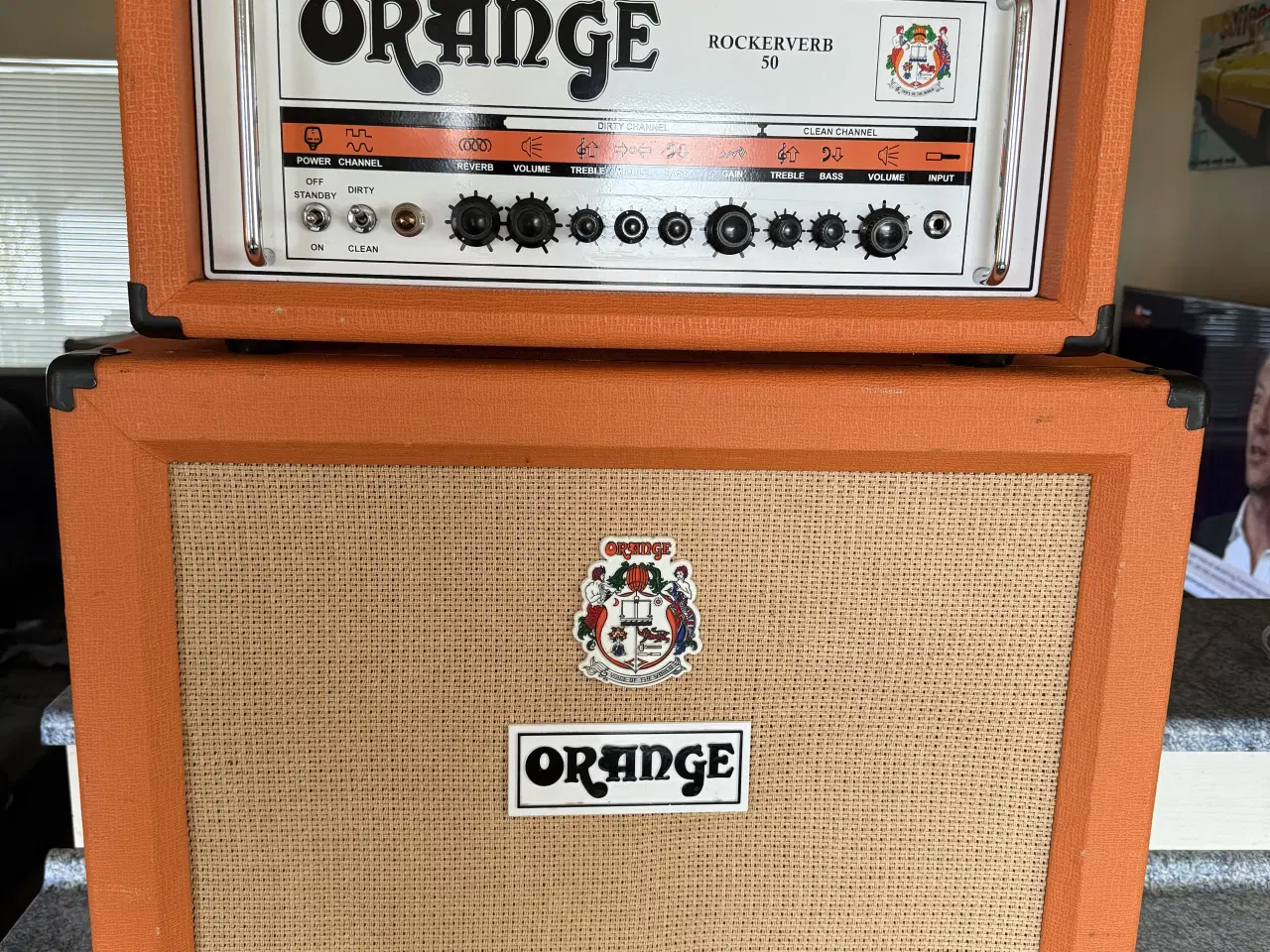 Billede 2 - Orange Rockerverb 50 guitarforstærker