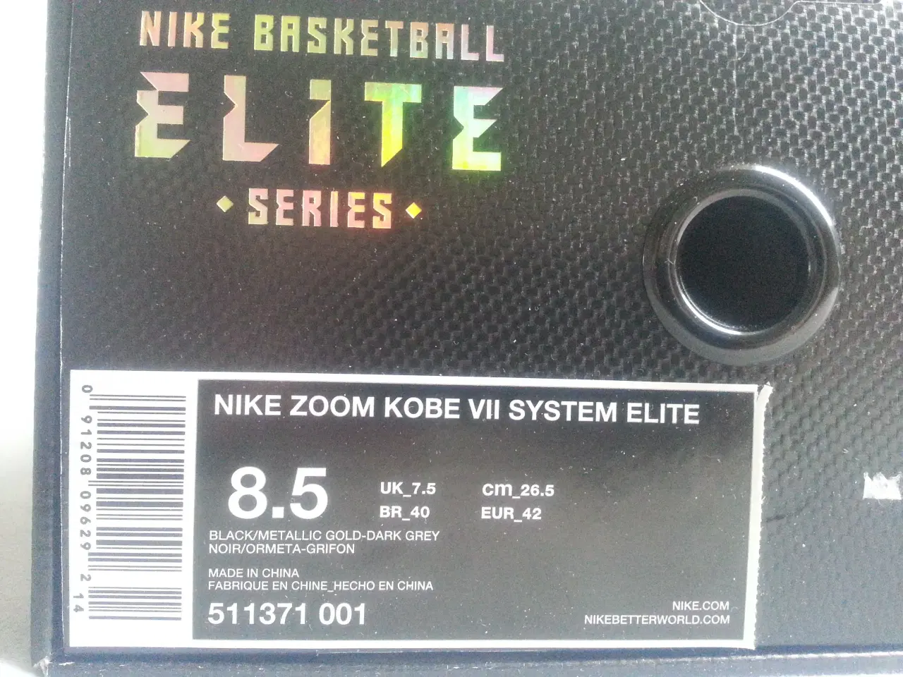 Billede 14 - Nike Kobe Zoom 7 Elite ''Black & Gold'' 