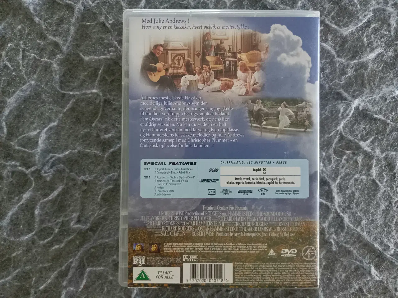 Billede 2 - The Sound of music  Dobbelt DVD