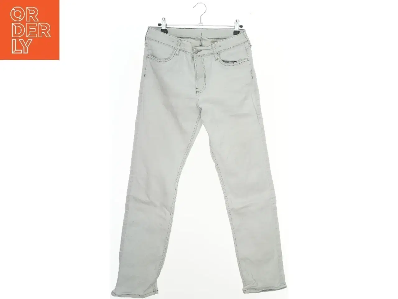 Billede 1 - Lysegrå jeans fra H&M (str. 164)