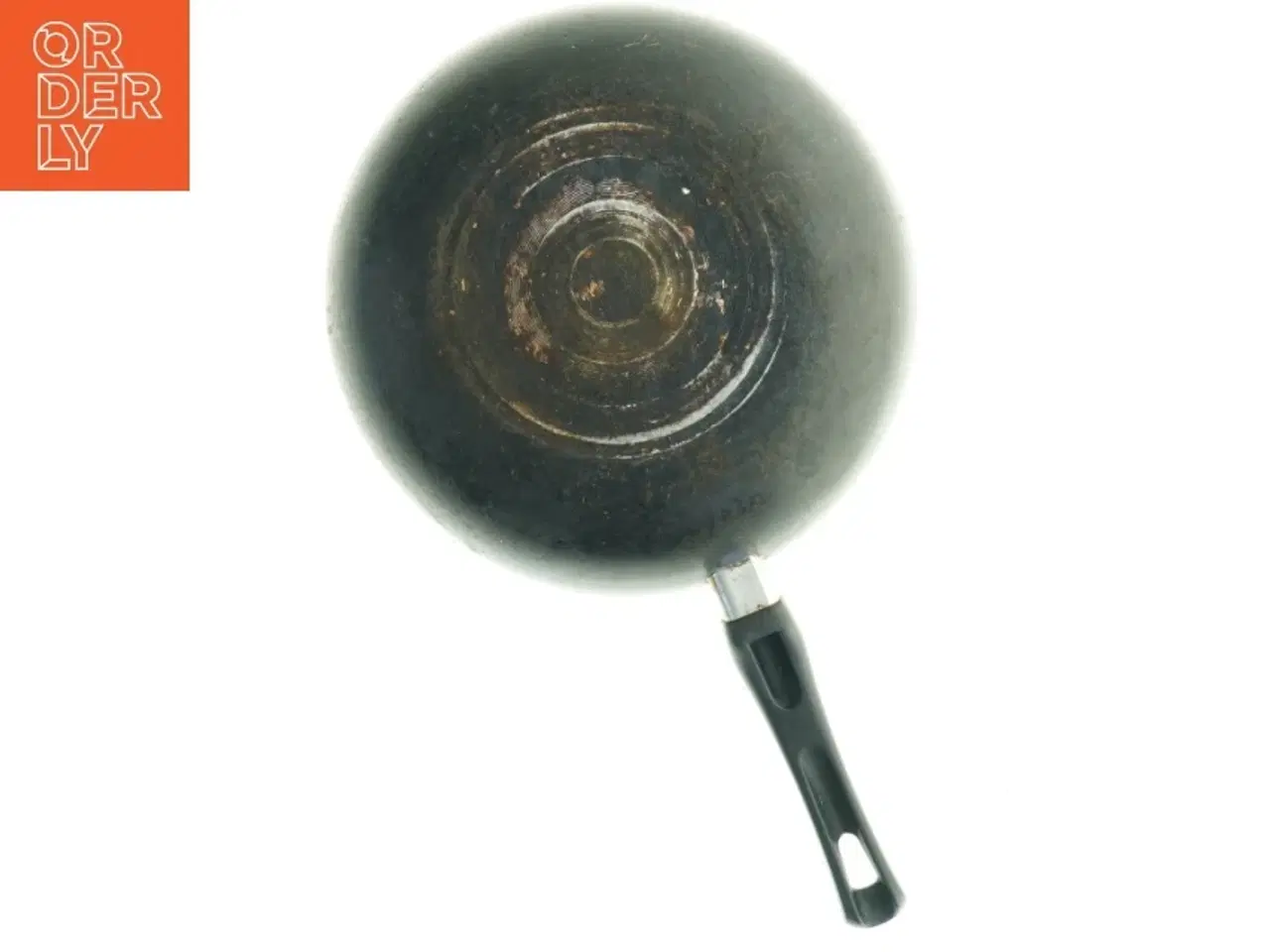 Billede 3 - Brugt sort stegepande (str. Diameter 28 cm)