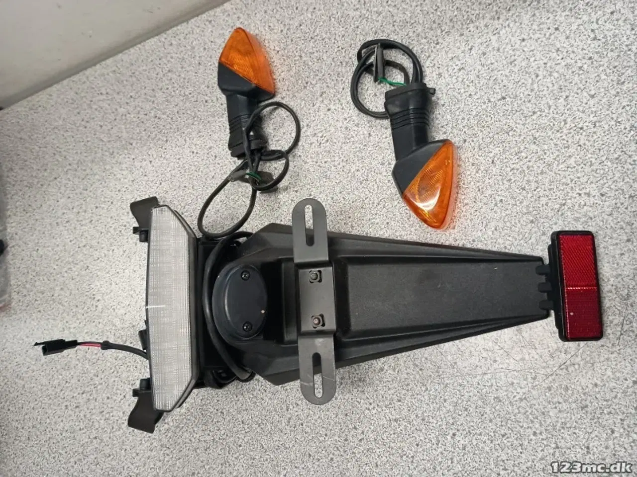 Billede 5 - Udstødning, Kawasaki ZX6R,  + Nummerpladeholder.