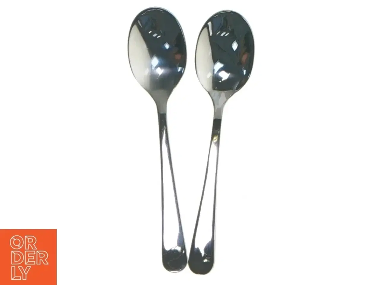 Billede 1 - To rustfri stål skeer fra IKEA (str. 2 styk. 12 cm)