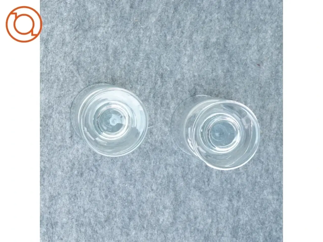 Billede 3 - 2 skibsglas fra Holmegaard (str. 15 x 9 cm)