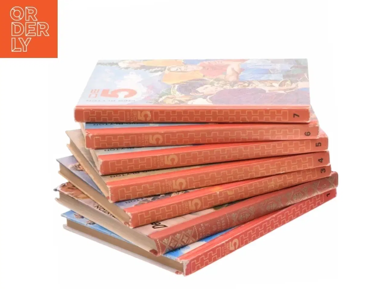 Billede 2 - De 5 på lejr af Enid Blyton (Bog)