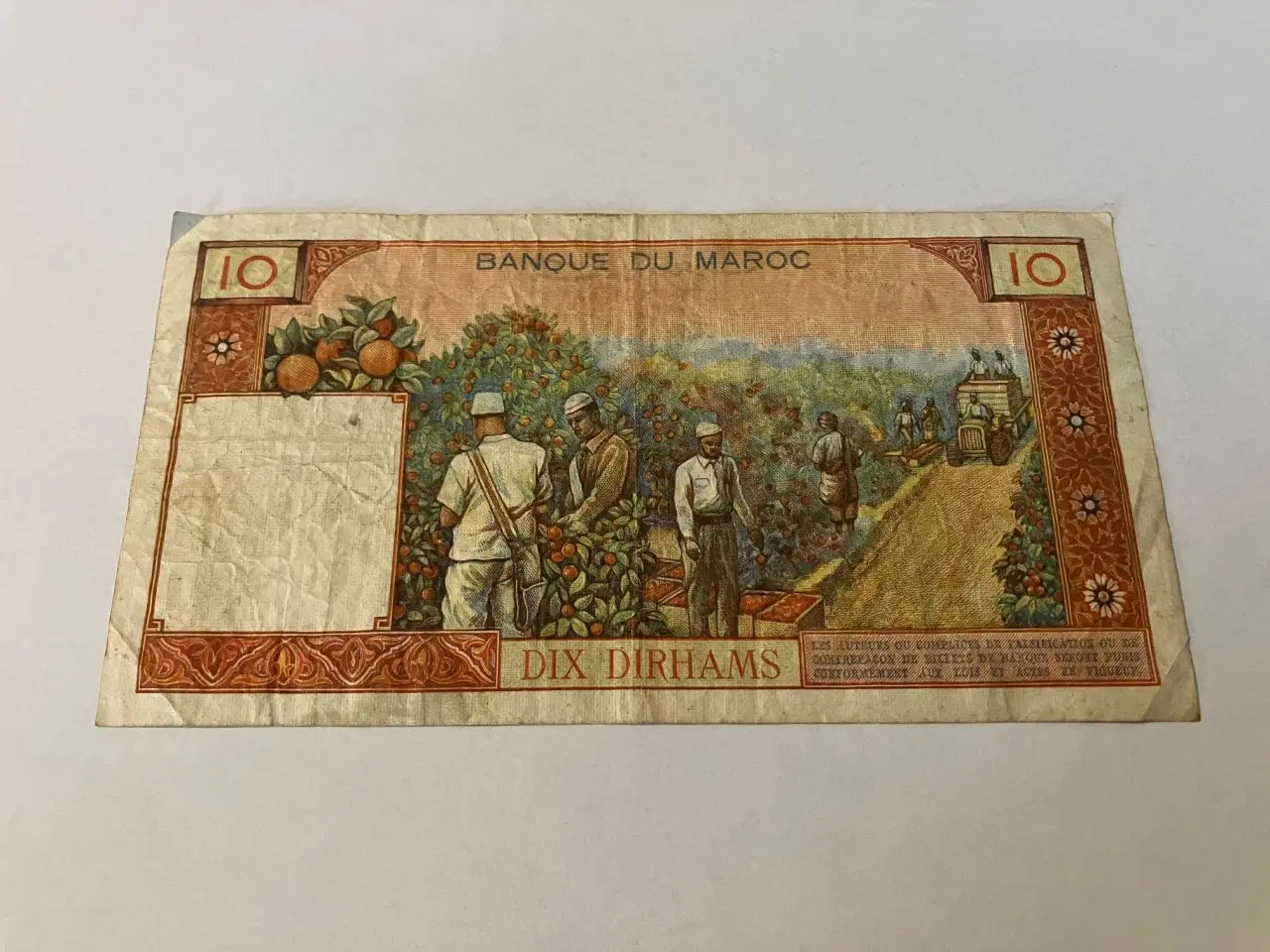 Billede 2 - 10 Dirhams Maroc 1965