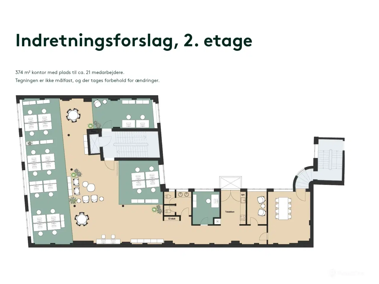Billede 12 - Kontor på 748 m² med fantastisk dagslys, sjæl og varme
