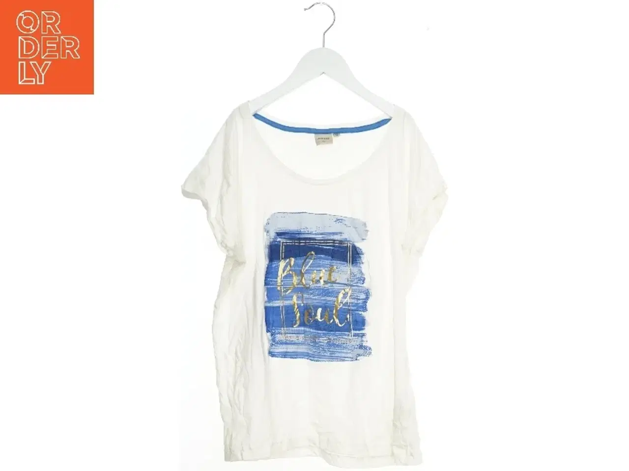 Billede 1 - T-Shirt med tryk fra Cream (str. M)