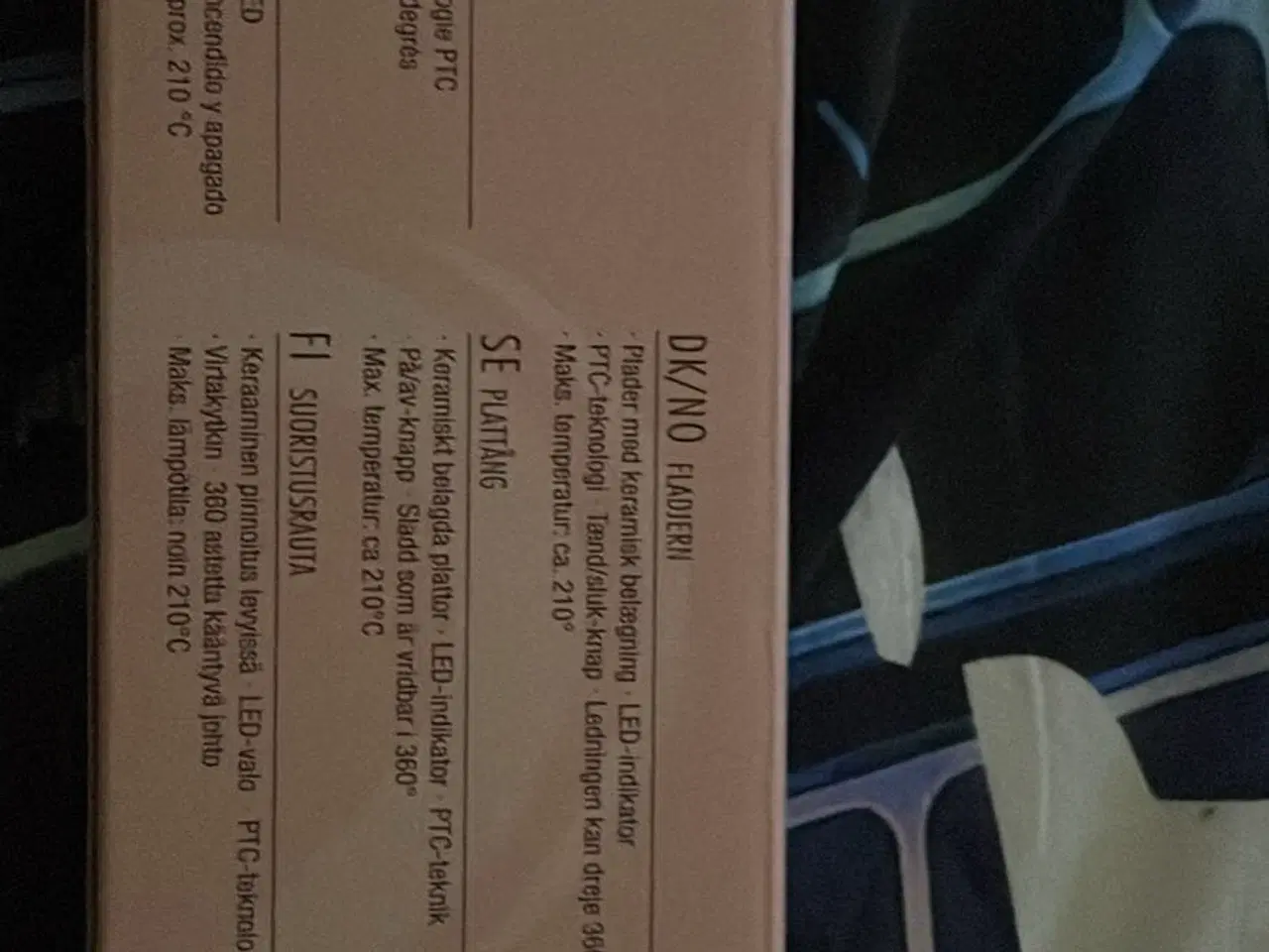 Billede 3 - Hel nyt glattejern, op til 230 grader . Byd gerne