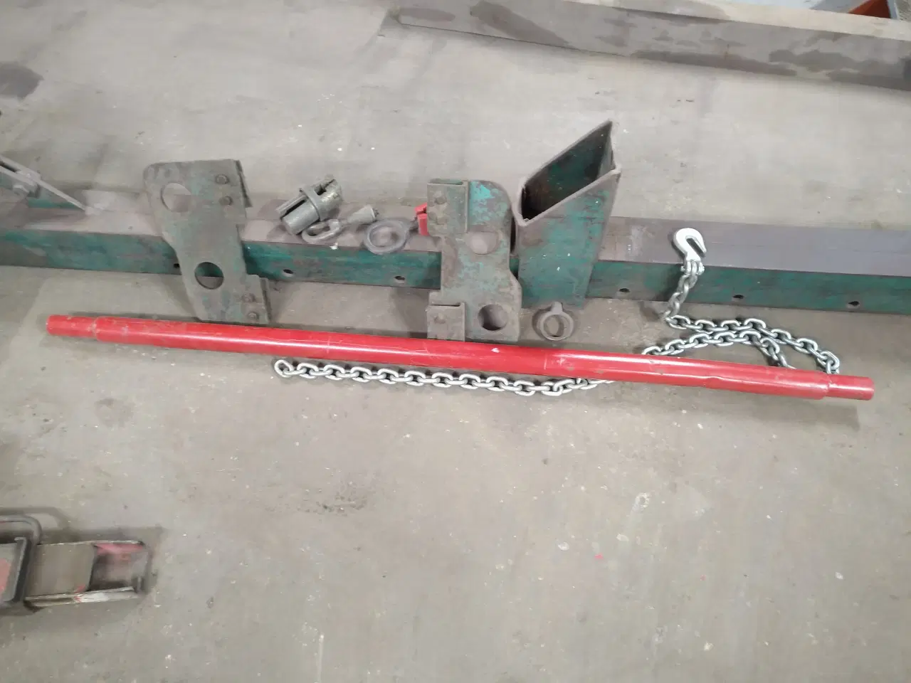 Billede 2 - Dozer til opretning, med panelkæber samt tværrør.