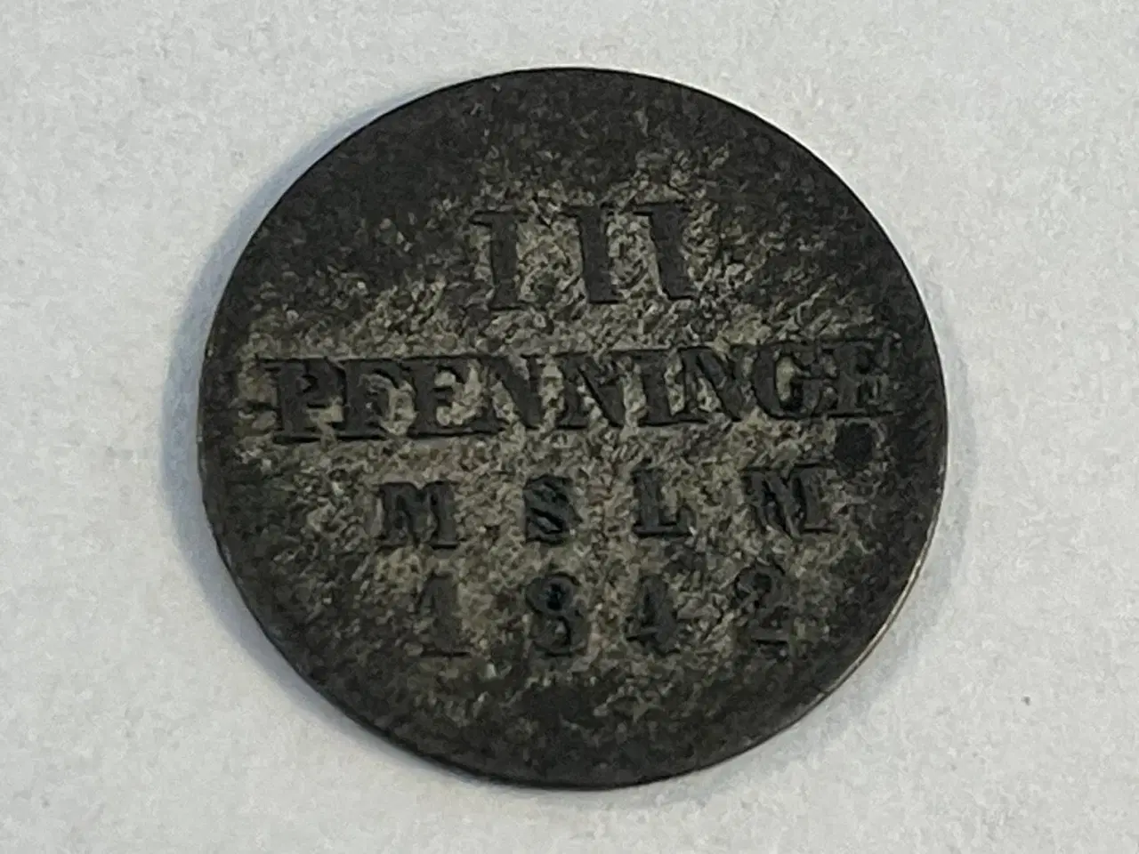 Billede 1 - 3 Pfennig 1842 Germany