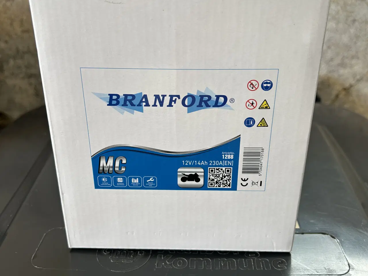 Billede 1 - NYT motorcykel batteri. Ubrugt.