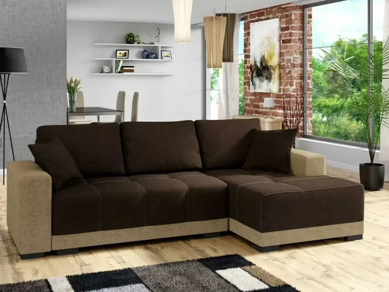 Billede 3 - Flot sovesofa, helt ny!