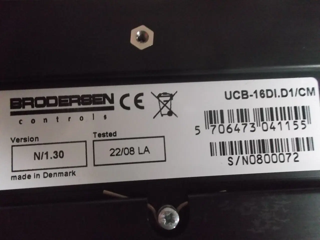 Billede 2 - Brodersen Controls Bitbus Cable Master modul 16DI