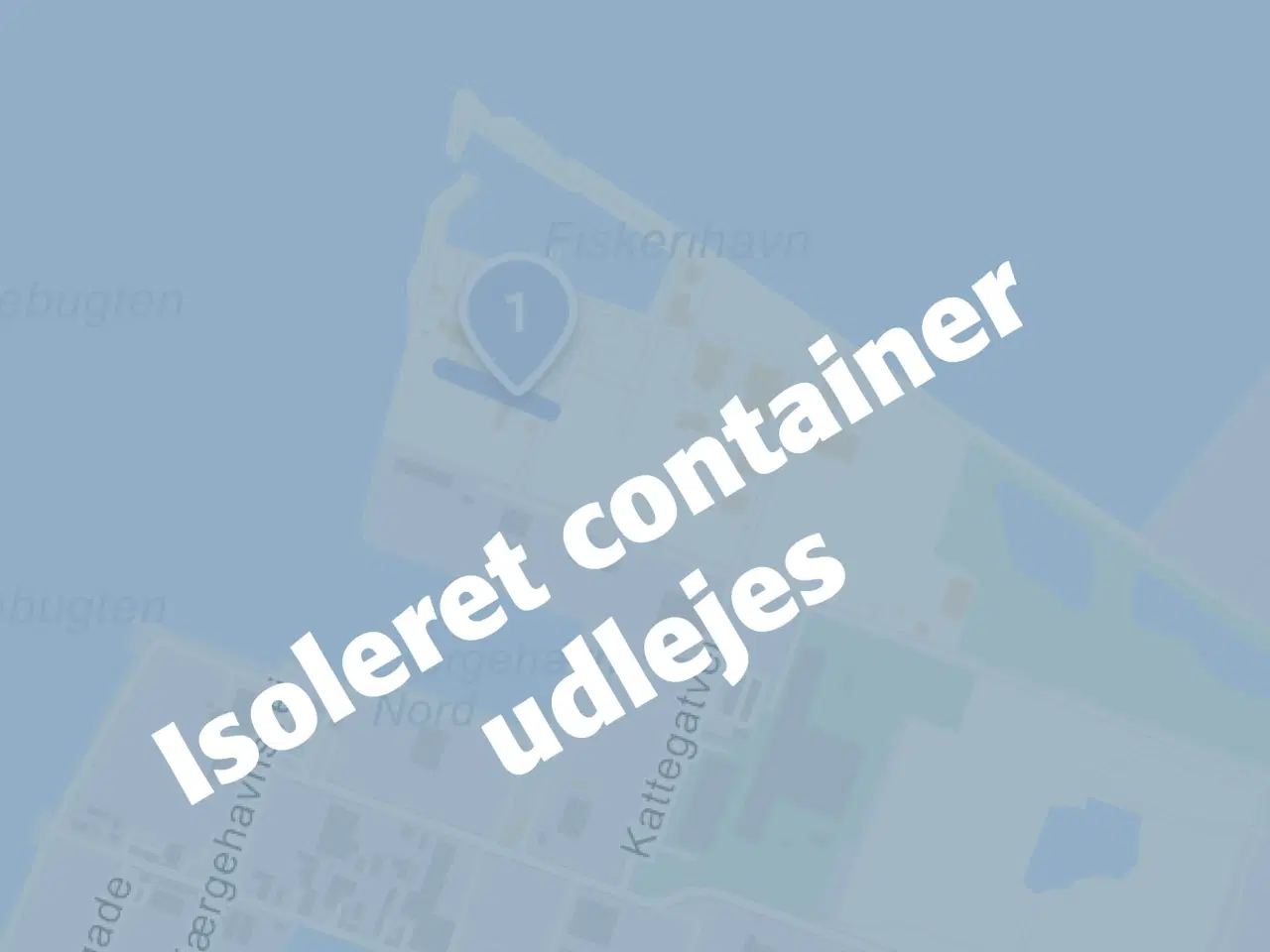 Billede 4 - 40 fod isoleret container udlejes i Nordhavn
