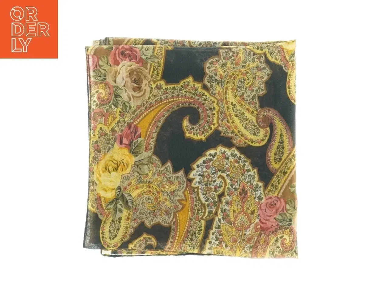 Billede 3 - Mønstret tørklæde (str. 155 x. 37 cm)