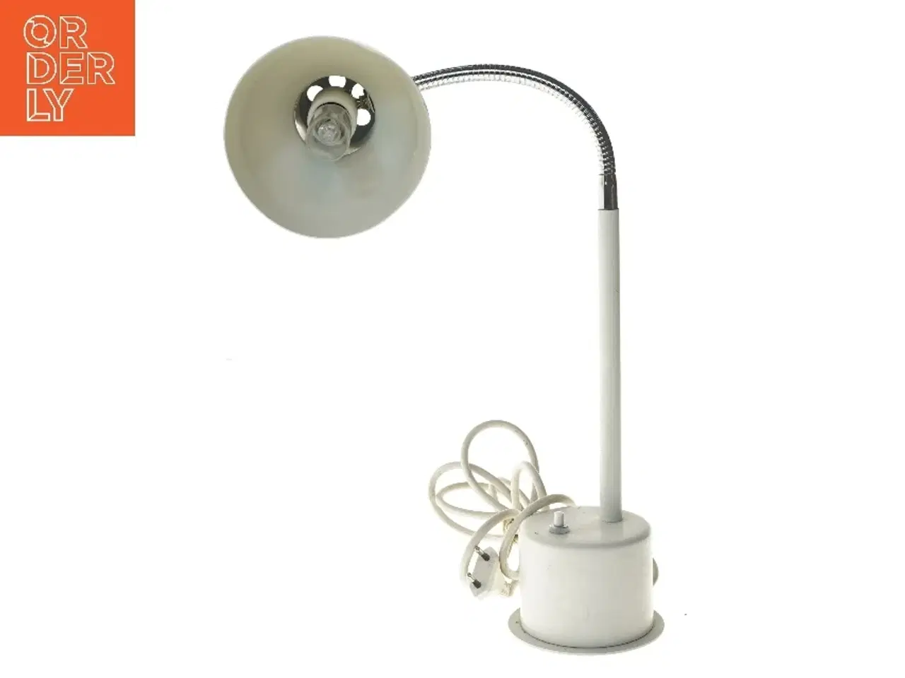 Billede 2 - Asber BC Bordboblen Hvid bordlampe (str. 55,5 cm)