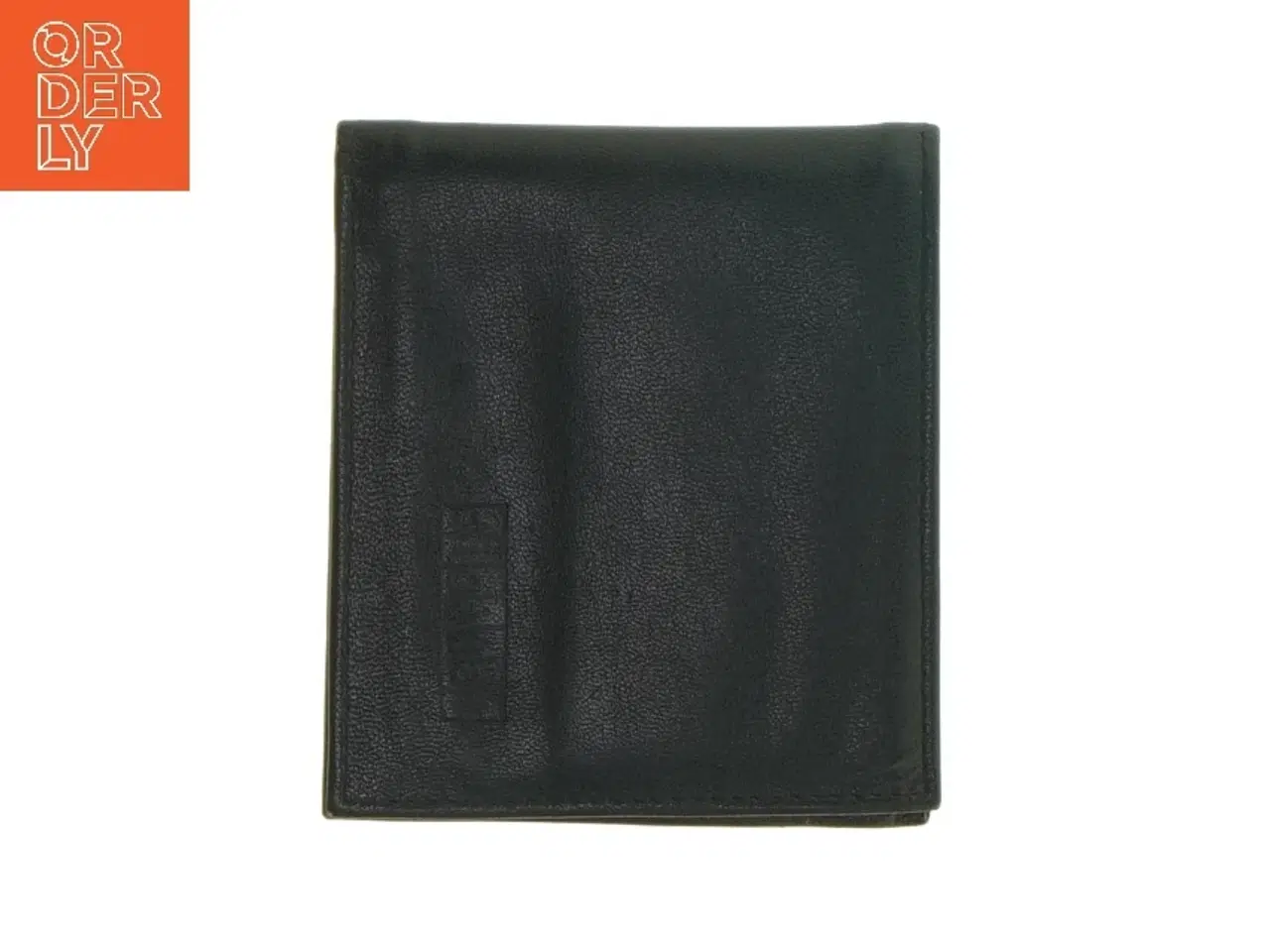 Billede 4 - Sort læderpung (str. 12 x 10 cm)