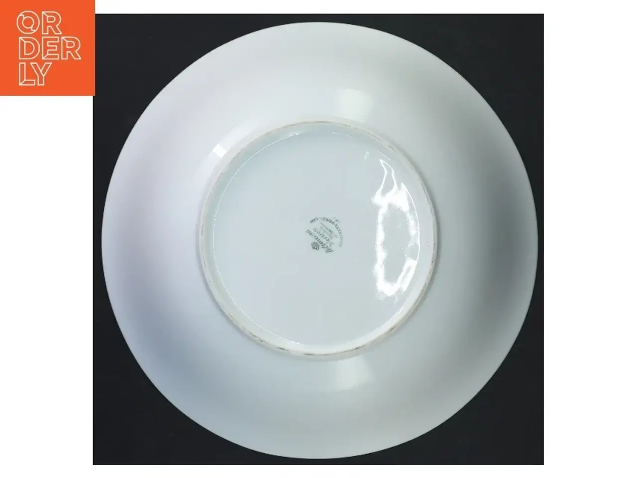 Billede 2 - Hvid porcelænsskål (str. Ø 25,5x8 cm)