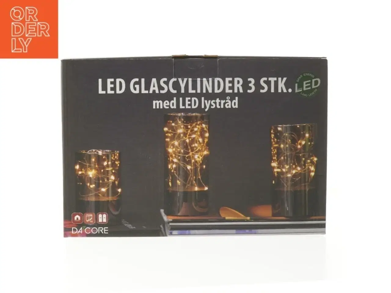 Billede 4 - LED glascylinder sæt fra Sirius (str. 13 cm. og 15 cm. og. 18 cm)