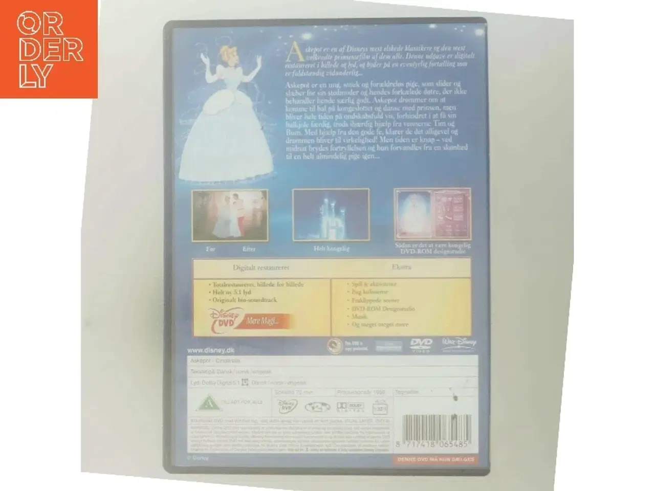 Billede 3 - Cinderella (Askepot) med Ikke specificeret (DVD)