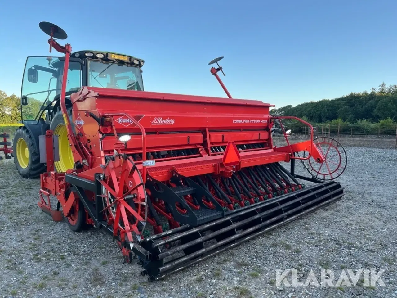 Billede 2 - Såsæt Kuhn + HE-VA 4003 / Front pakker 165