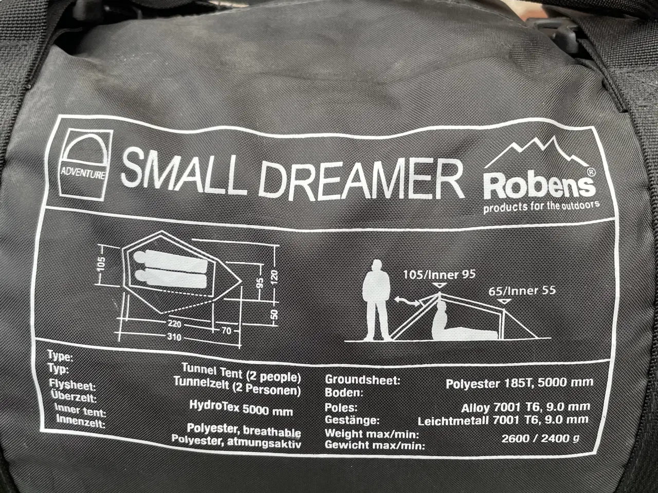 Billede 1 - Godt telt til motorcykel touring 