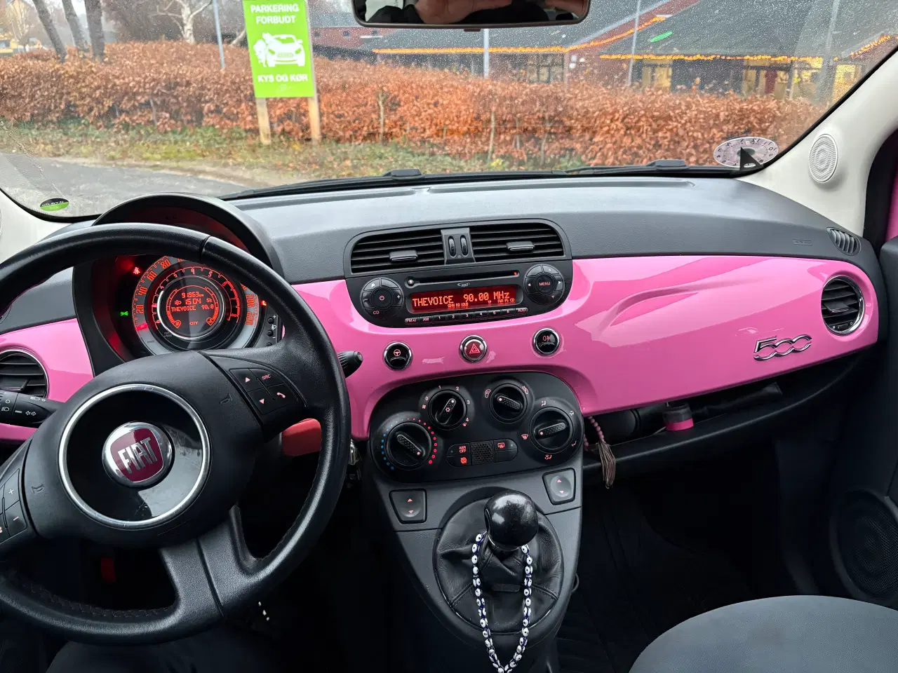 Billede 7 - Fiat 500 1,2 lyserød 2010 